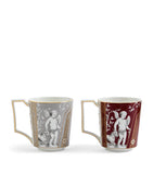 Wedgwood Valentine's Renaissance coffee mugs 300ml (British brand)