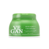 Vegan by Happy Skin Avocado Ceramide Night Moisturiser GOODS Superdrug   