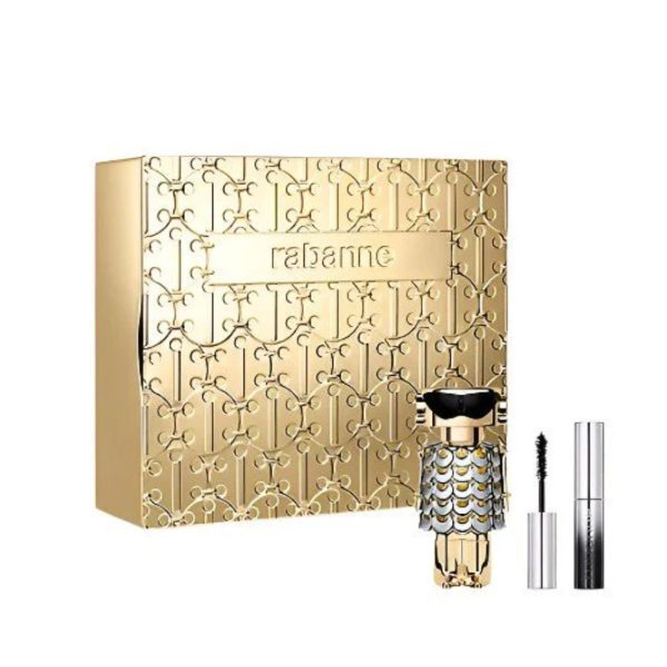 Paco Rabanne Fame fragrance gift set 50ml EDP and mascara - British product