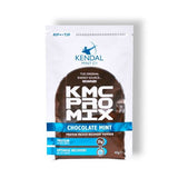 KMC whey protein powder Chocolate Mint 12x40g, imported from the UK