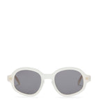 LOEWE Delta Slim Sunglasses tinted lenses white rims - British product