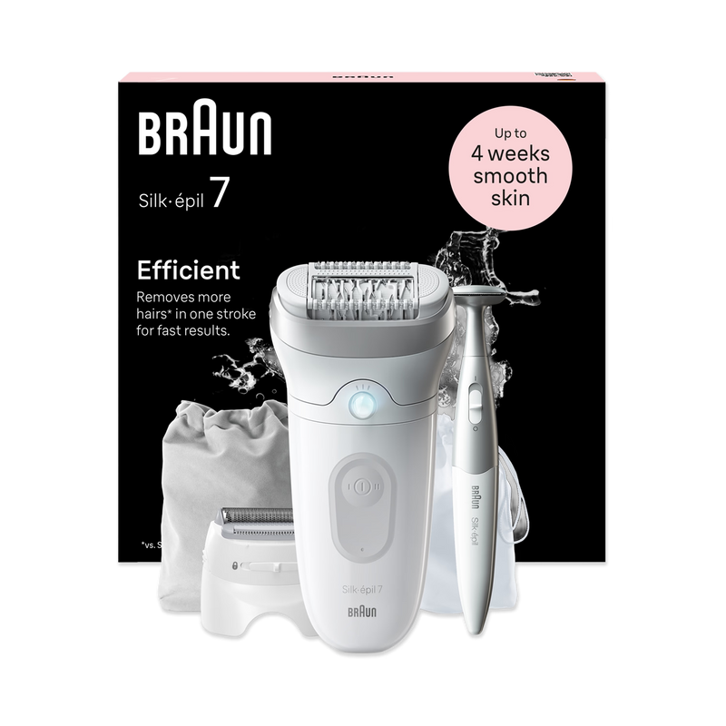 Braun Silk-Epil 7 electric epilator S7-241, UK version