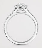 Messika Joy Weißgold-Diamantring 0,75 Karat, importiert aus Großbritannien