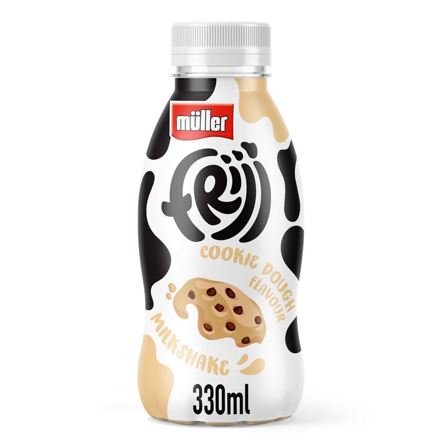 FRijj Cookie Dough Flavour Milkshake 330ml GOODS ASDA   