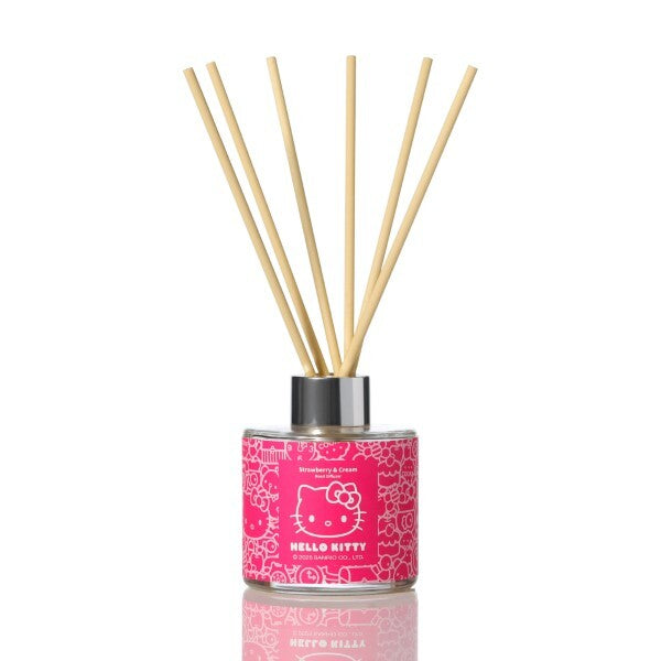 Hello Kitty Strawberry & Cream reed diffuser 100ml (British brand)