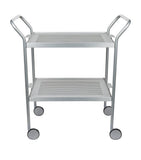 Kaymet Rubber Grip Two-Tiered Trolley