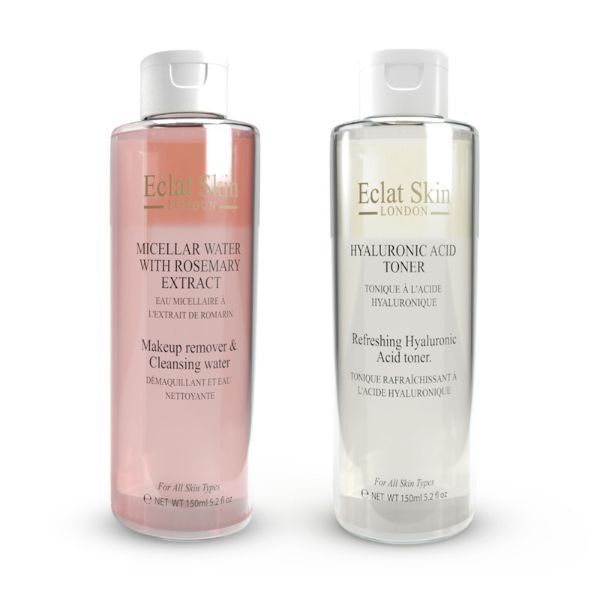 Eclat Skin London HA Toner+Micellar Water Rosemary Extract GOODS Superdrug   