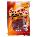 Advance honey barbecue beef jerky, imported from the UK