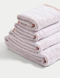 Pure Cotton Cosy Weave Towel Bathroom M&S   