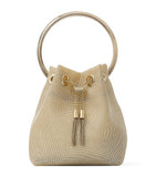 Jimmy Choo Bon Bon mesh top-handle bag (British brand)