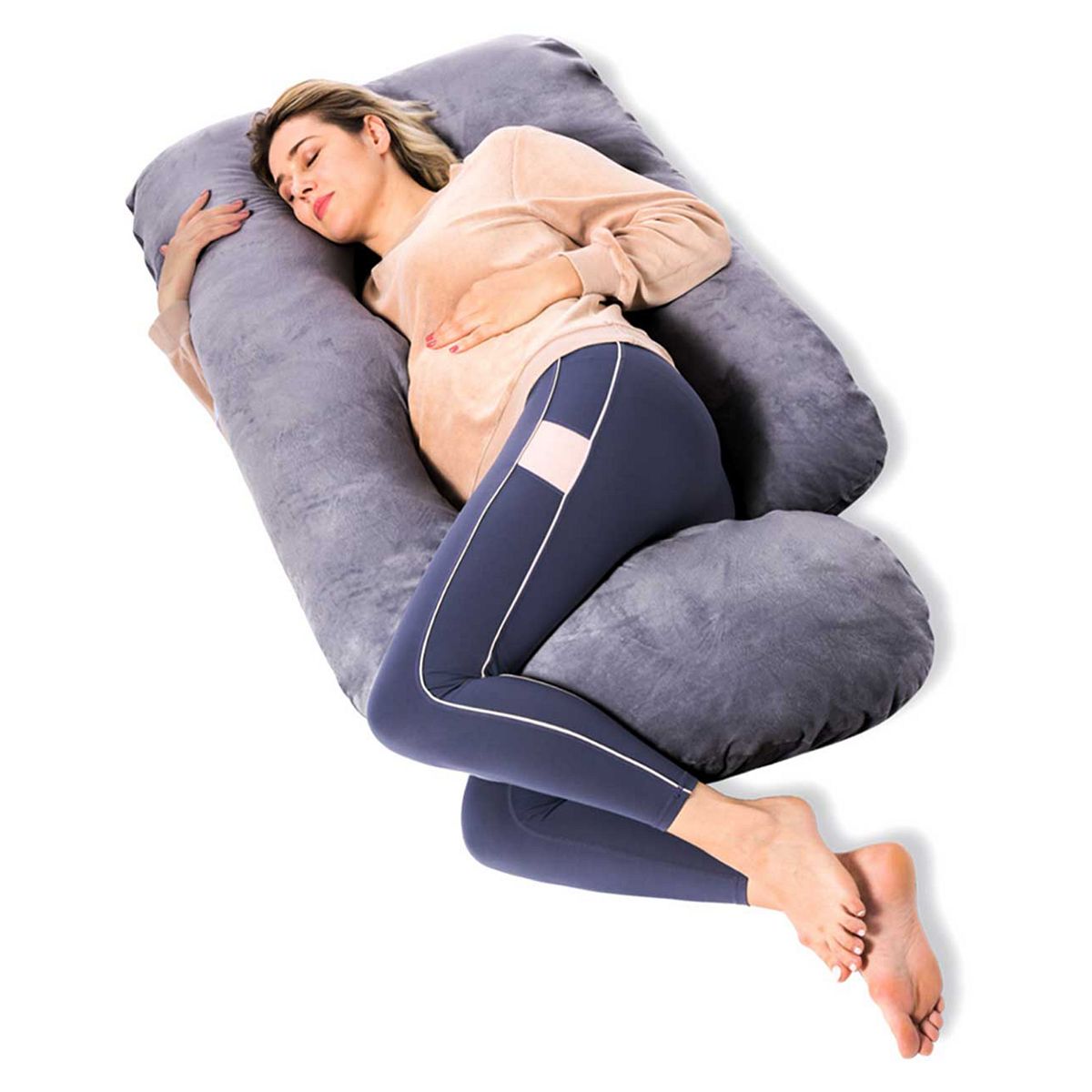 Momcozy U-shaped Pregnancy Pillow GOODS Boots   