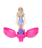 Barbie Roll & Reveal Popstar-Puppe und Zubehör – britisches Produkt
