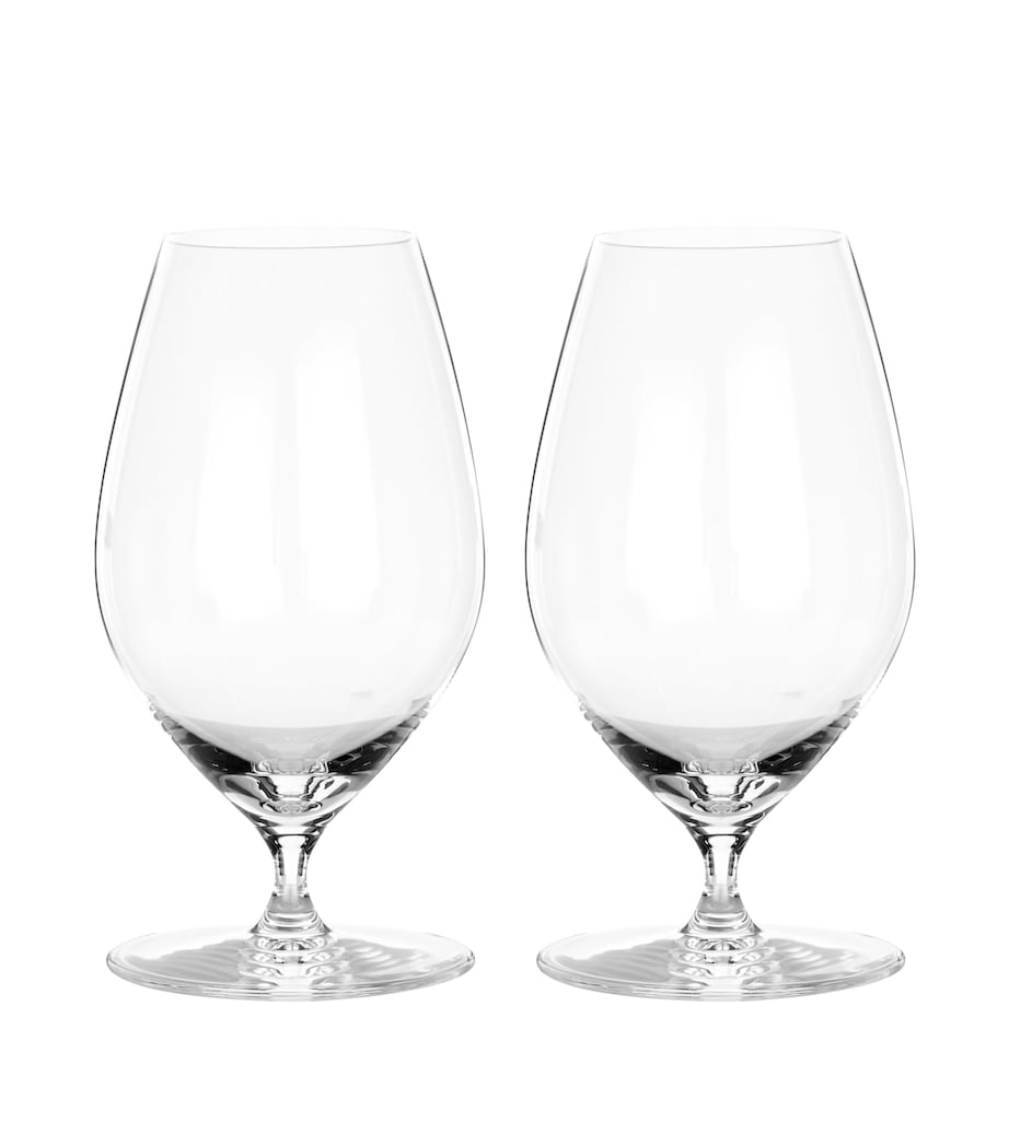 Riedel Veritas beer glasses 459ml, imported from the UK