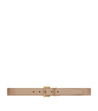 Saint Laurent calfskin belt monogram hardware 3cm, UK version