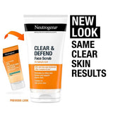 Neutrogena Clear & Defend Facial Scrub 150ml