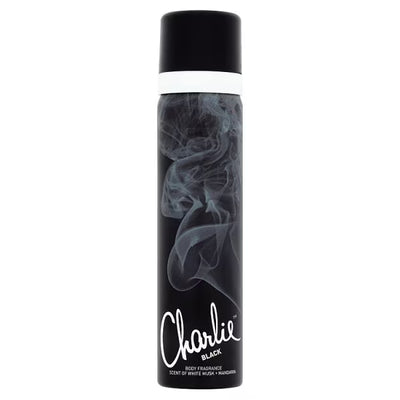 Charlie Black Men's Body Spray Fragrance 75ml