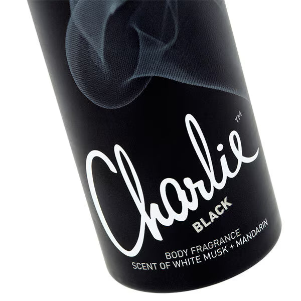 Charlie Black Body Spray 75ml - British product