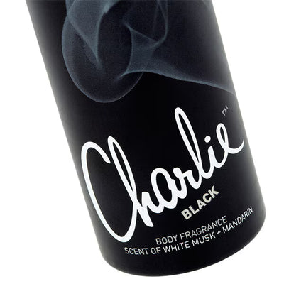 Superdrug Charlie Black Men's Body Spray Fragrance 75ml- Buy online at McGrocer