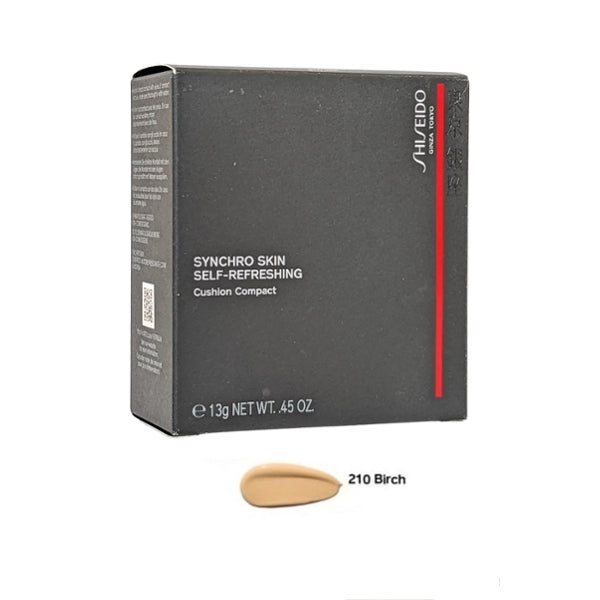 Shiseido Synchro Cushion Compact Birch #210 13g (British brand)