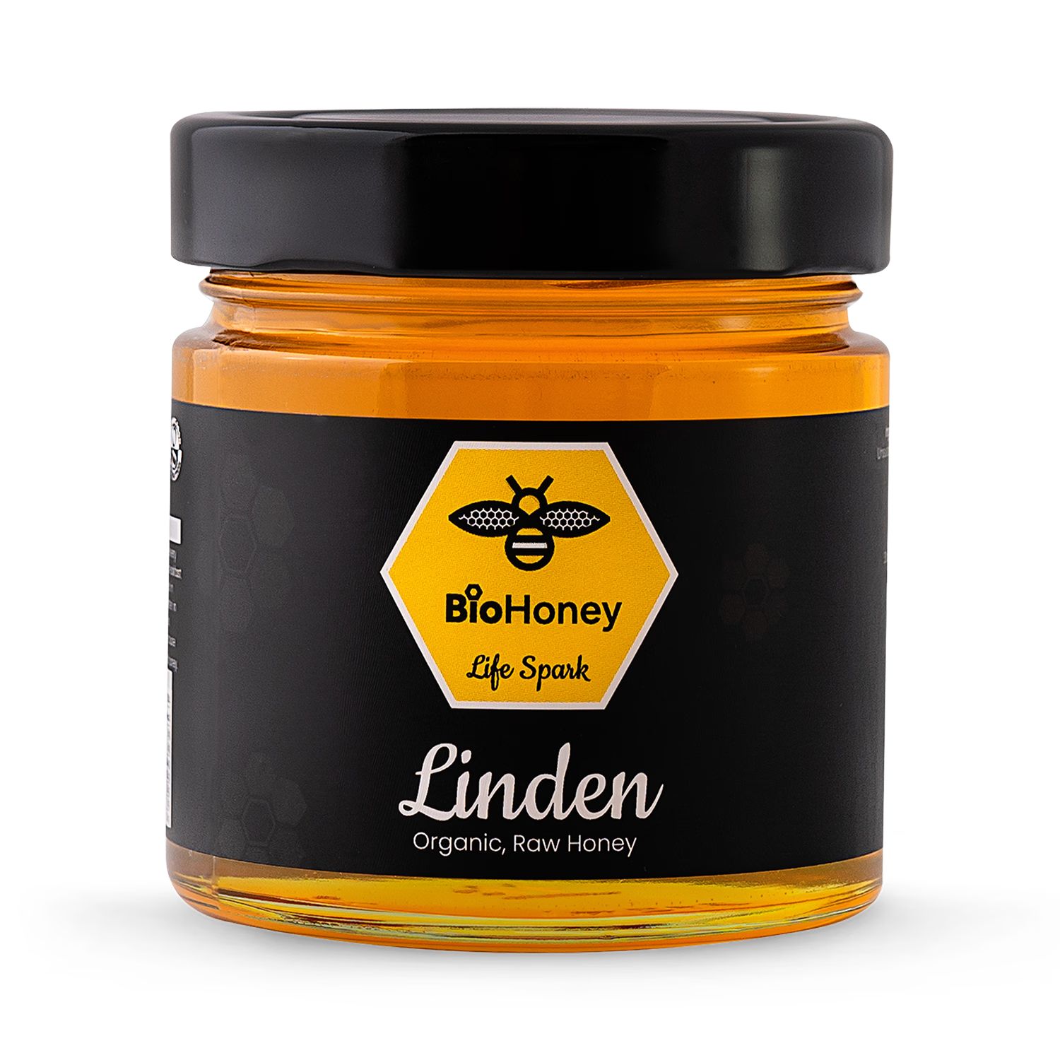 BioHoney raw organic linden honey 300g, imported from the UK
