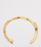 Saint Laurent cuff bracelet hammered Cassandre - British product