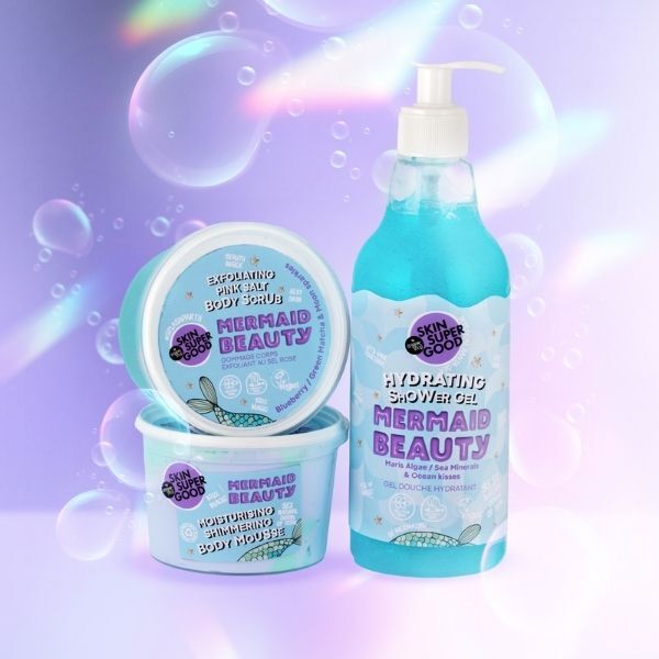 Organic Shop Splash Party Mermaid Beauty Body Scrub 250ml