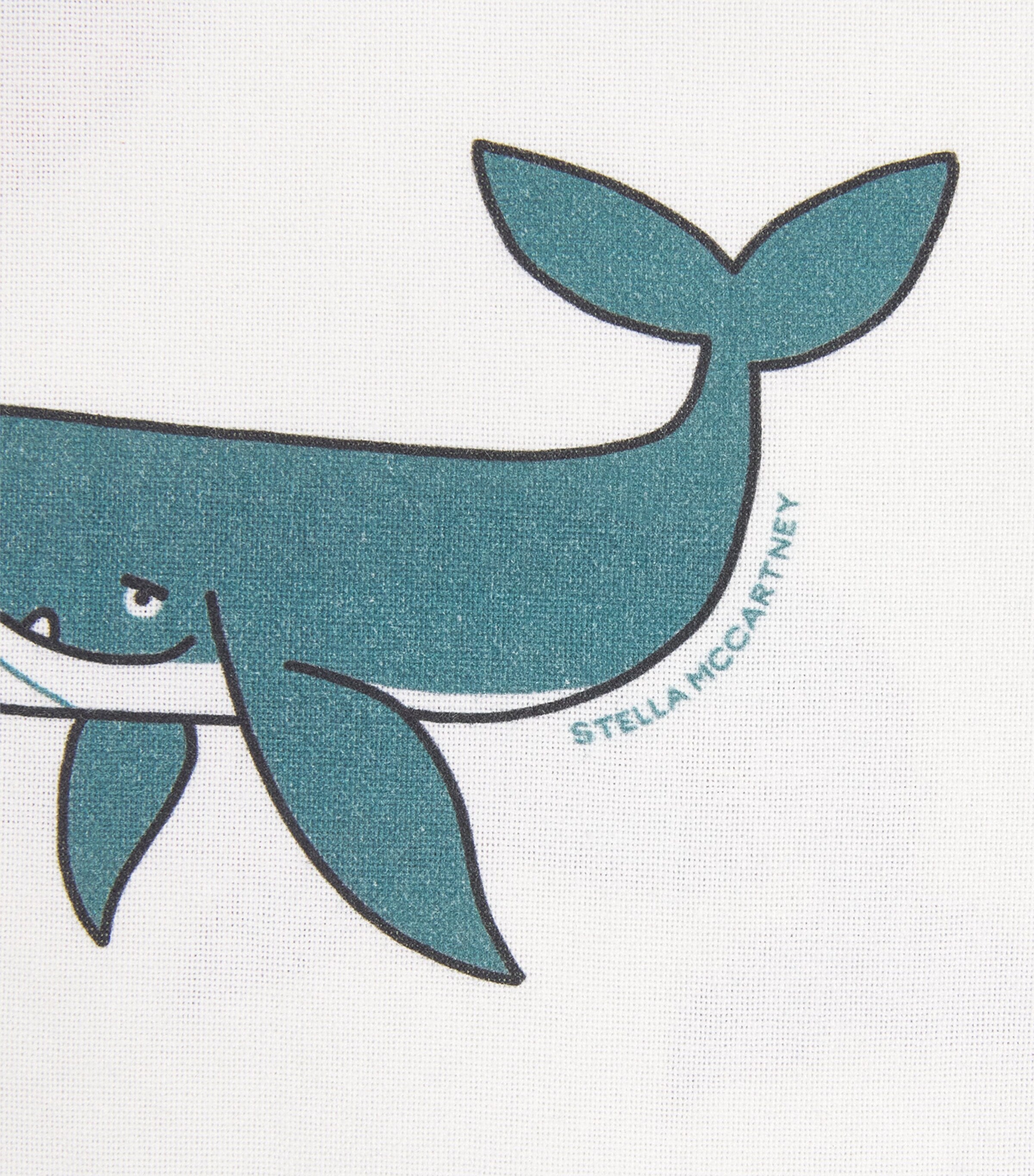 Stella McCartney Kids cotton whale shirt for children 3-14 years - British product