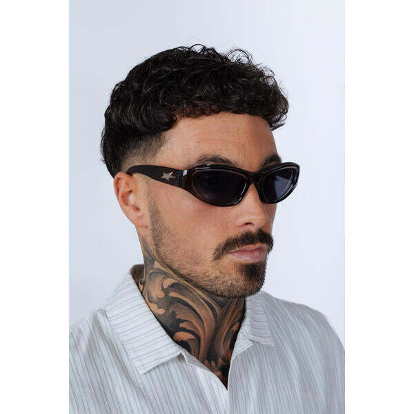 SVNX Star Racer sunglasses dark grey UV400 protection imported from the UK