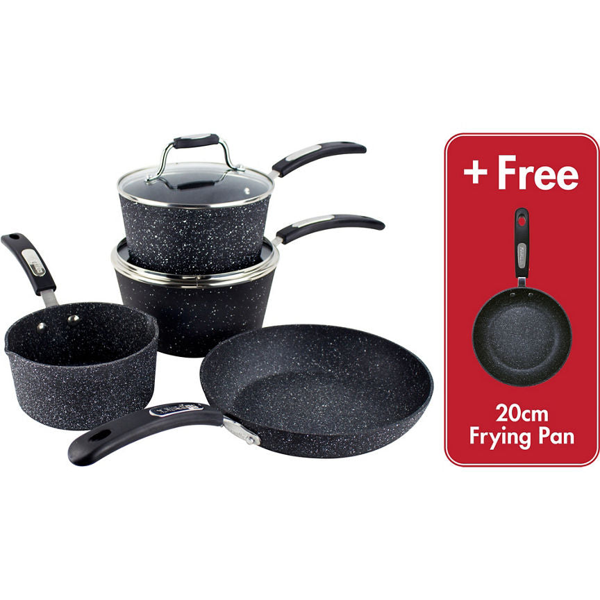 Scoville Neverstick 5 Piece Cookware & Pan Set General Household ASDA   