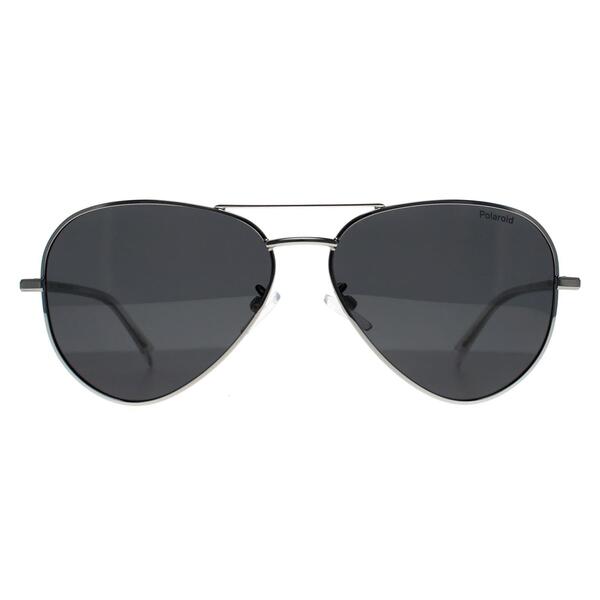 Polaroid silver polarized sunglasses (British brand)
