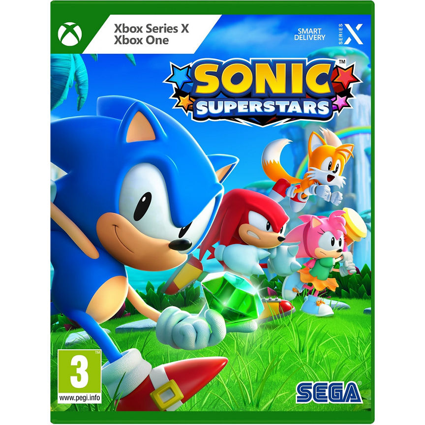 Xbox Series X Sonic Superstars GOODS ASDA   