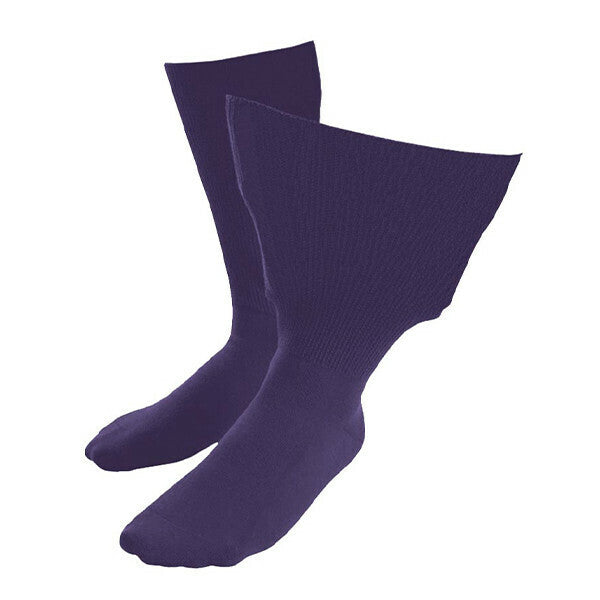 IOMI Extra Wide Soft Cotton Oedema Socks 4-7 UK Purple / 1EA