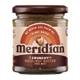 Meridian Natural Crunchy Peanut Butter No Salt 1kg Peanut Butter Holland&Barrett Hazelnut  