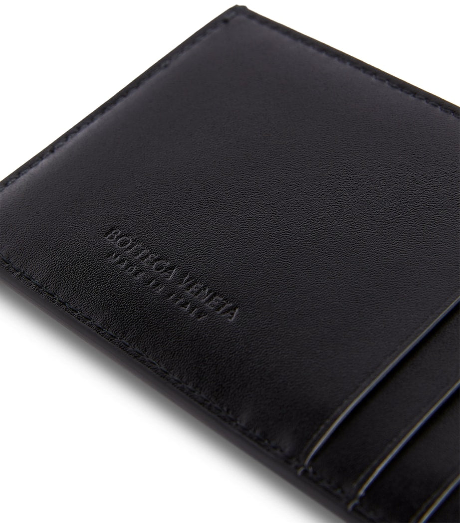 Bottega Veneta leather maxi intrecciato card holder (British brand)