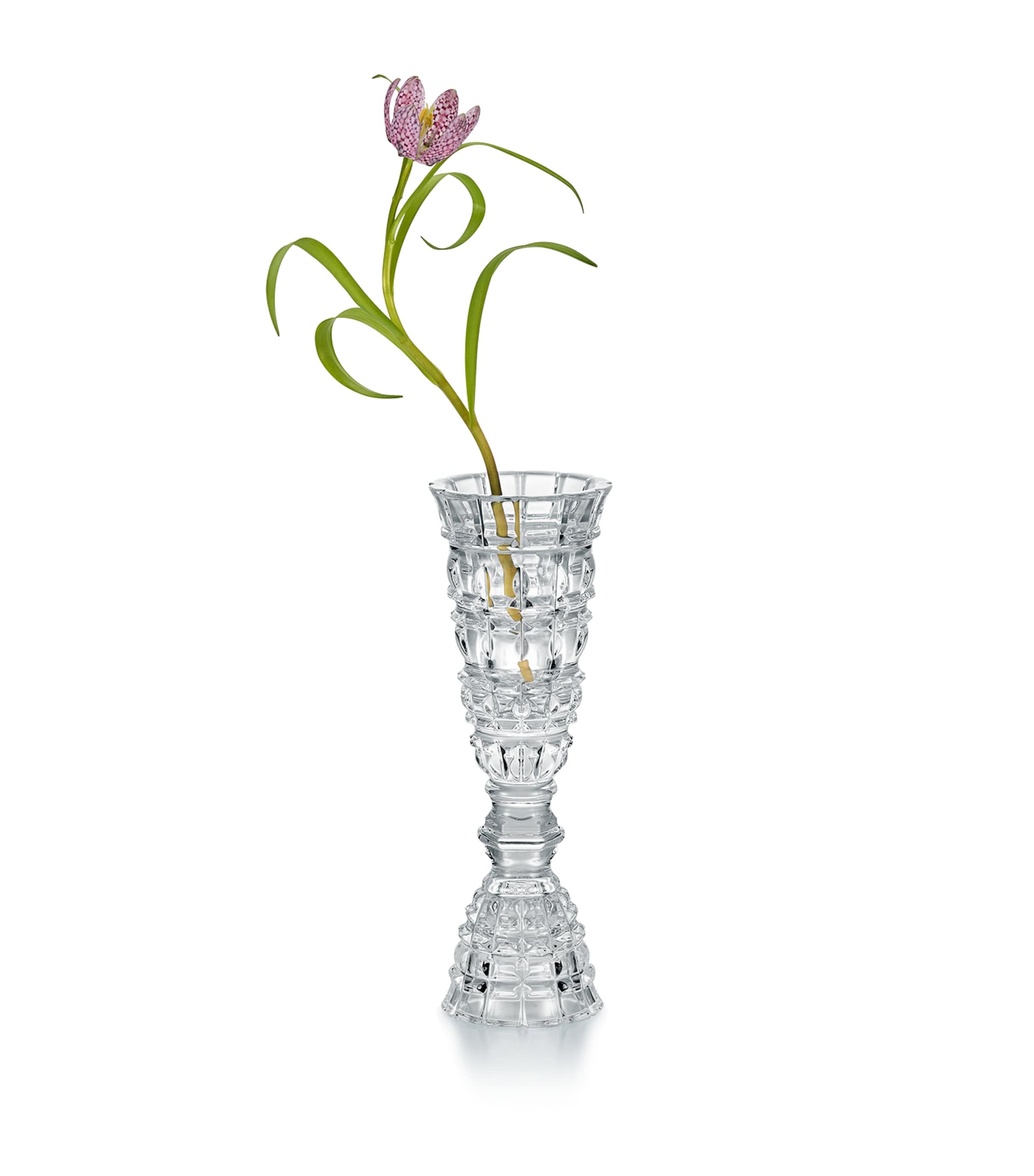 Baccarat New Antique Mirage Dual crystal vase 21cm - British product
