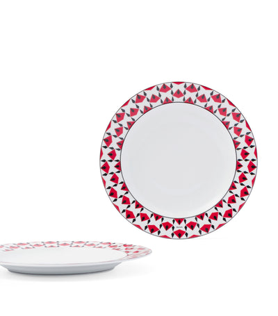 Harrods Prada Set of 2 Vienna Dinner Plates 25cm- Buy online at McGrocer