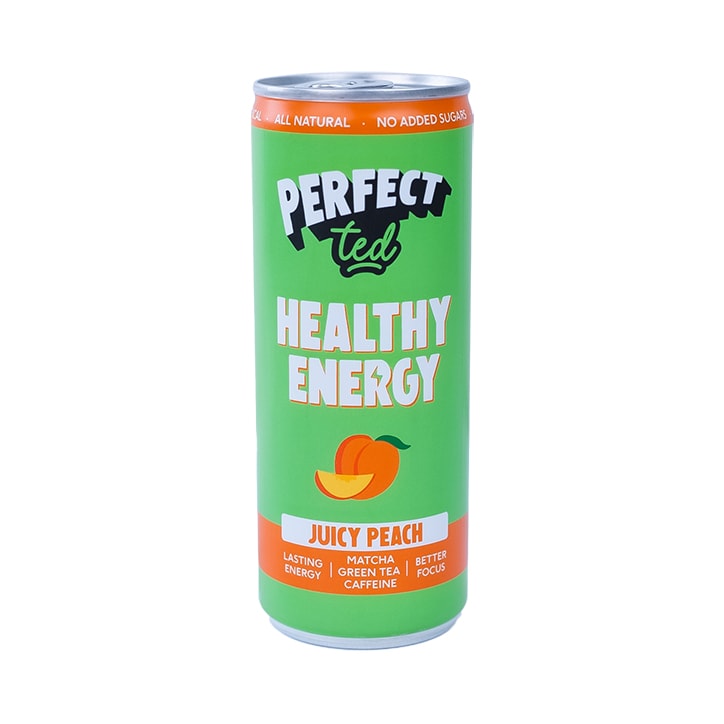 PerfectTed Matcha Pineapple Yuzu Energy Drink 250ml New In: Food & Drink Holland&Barrett   