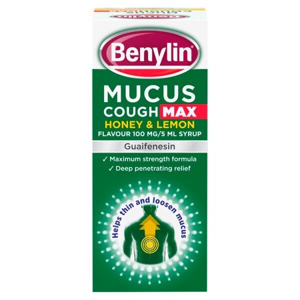 Benylin Mucus Max Honey and Lemon 150ml GOODS Superdrug   