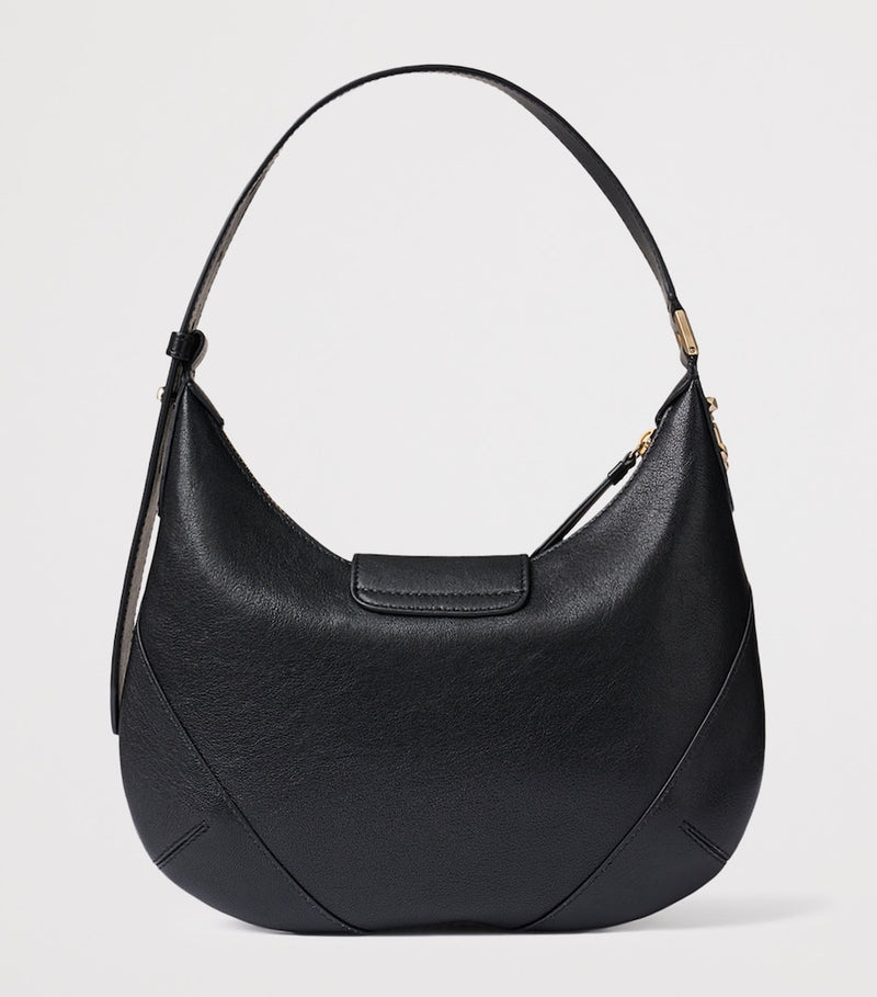 Jimmy Choo Small Bar Leather Shoulder Bag (British brand)