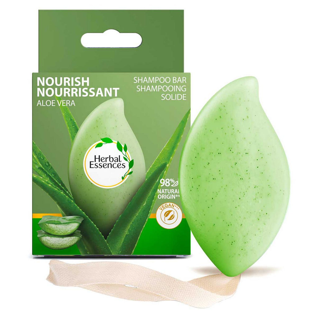 Herbal Essences Hydrating Solid Shampoo Bar With Aloe Vera, 70g