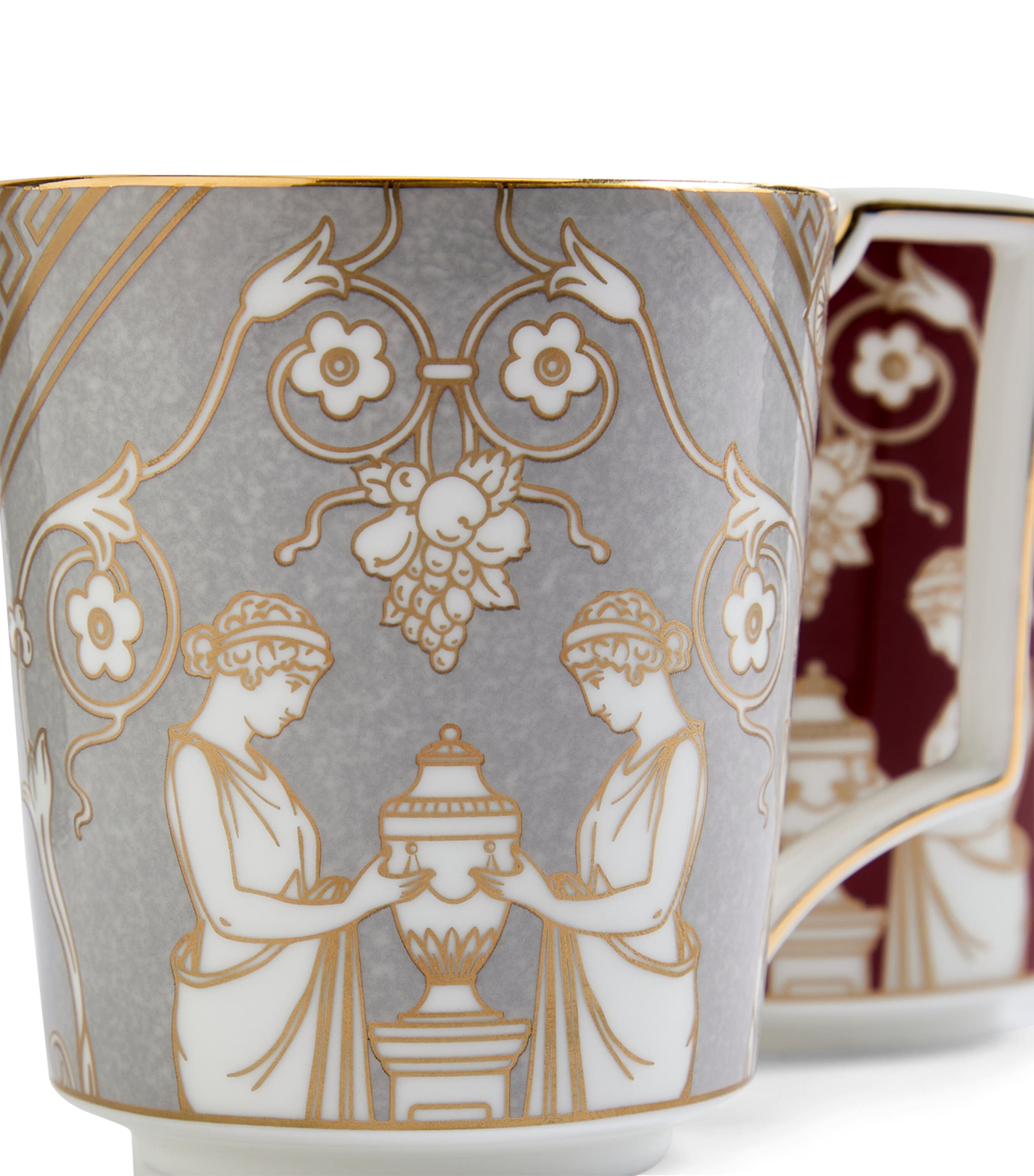 Wedgwood Valentine's Renaissance coffee mugs 300ml (British brand)