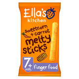 Ella's Kitchen Organic Sweetcorn and Carrot Melty Sticks Baby Snack 7+ Months 16g GOODS Boots   