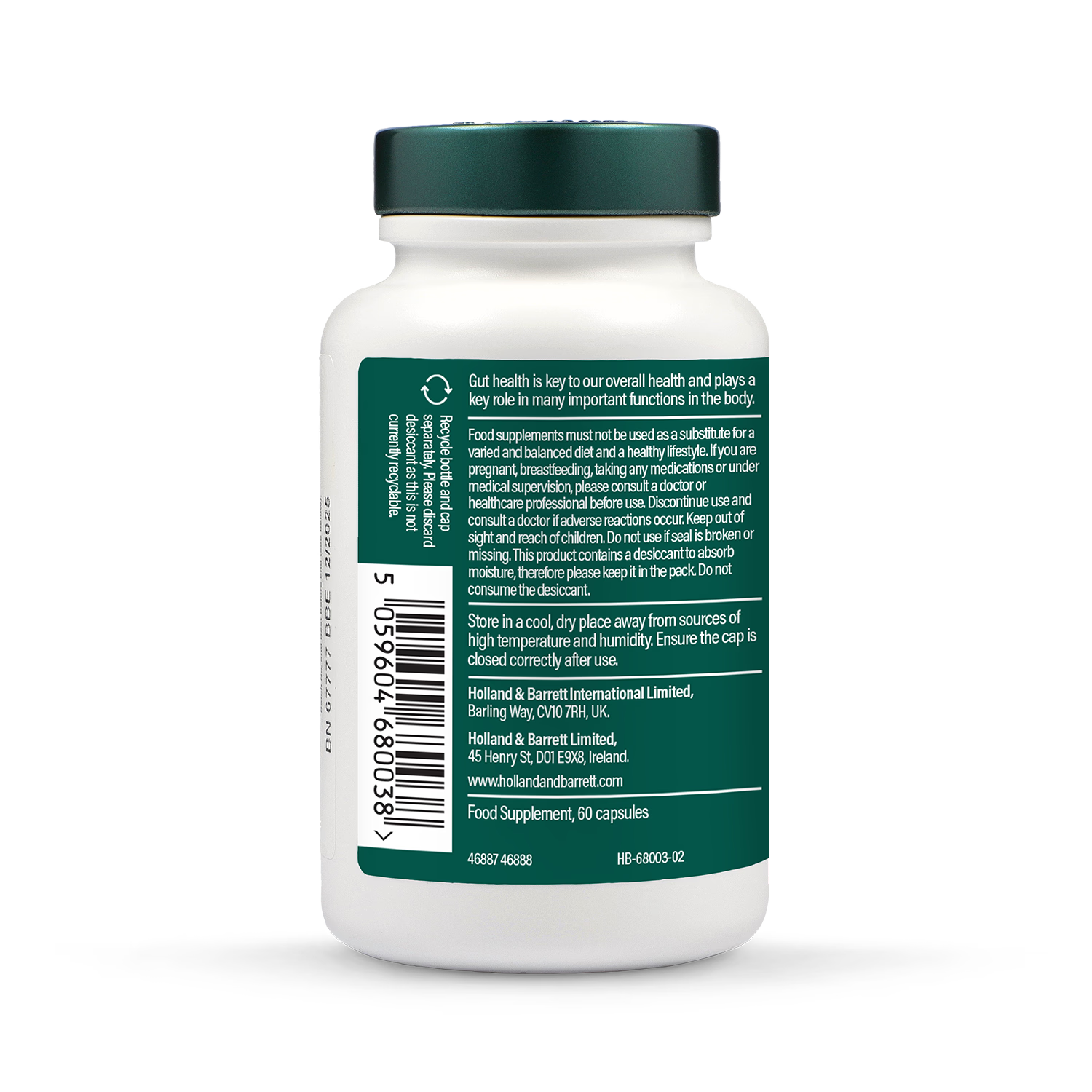 Holland & Barrett Live Friendly Bacteria 3 Billion 60, UK version