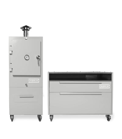 خزانة خارجية قابلة للتحويل من الفولاذ المقاوم للصدأ مع عجلات، 90x120x70 سم من Harrods – اشترِ عبر الإنترنت على McGrocer