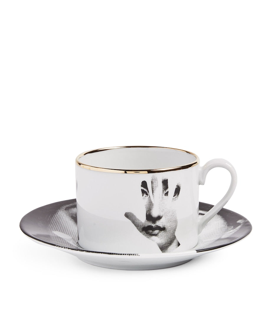 Fornasetti Tema e Variazioni No. 16 teacup - British product