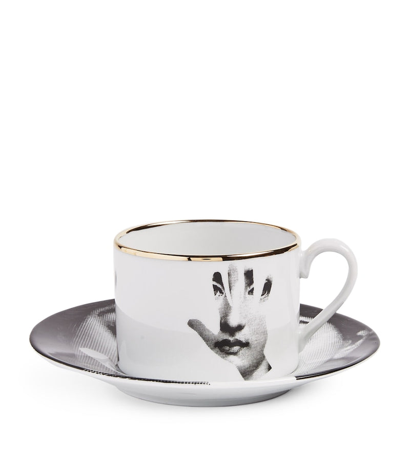 Fornasetti Tema e Variazioni No. 16 teacup - British product