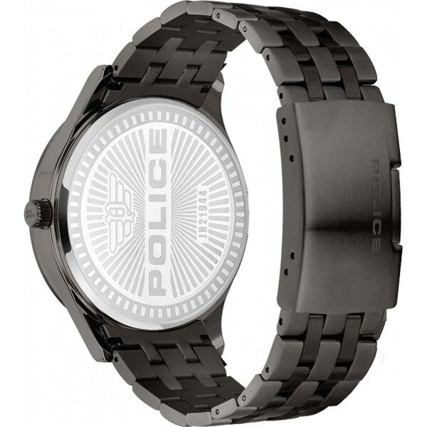 Police men's laser watch stainless steel bracelet (British brand)