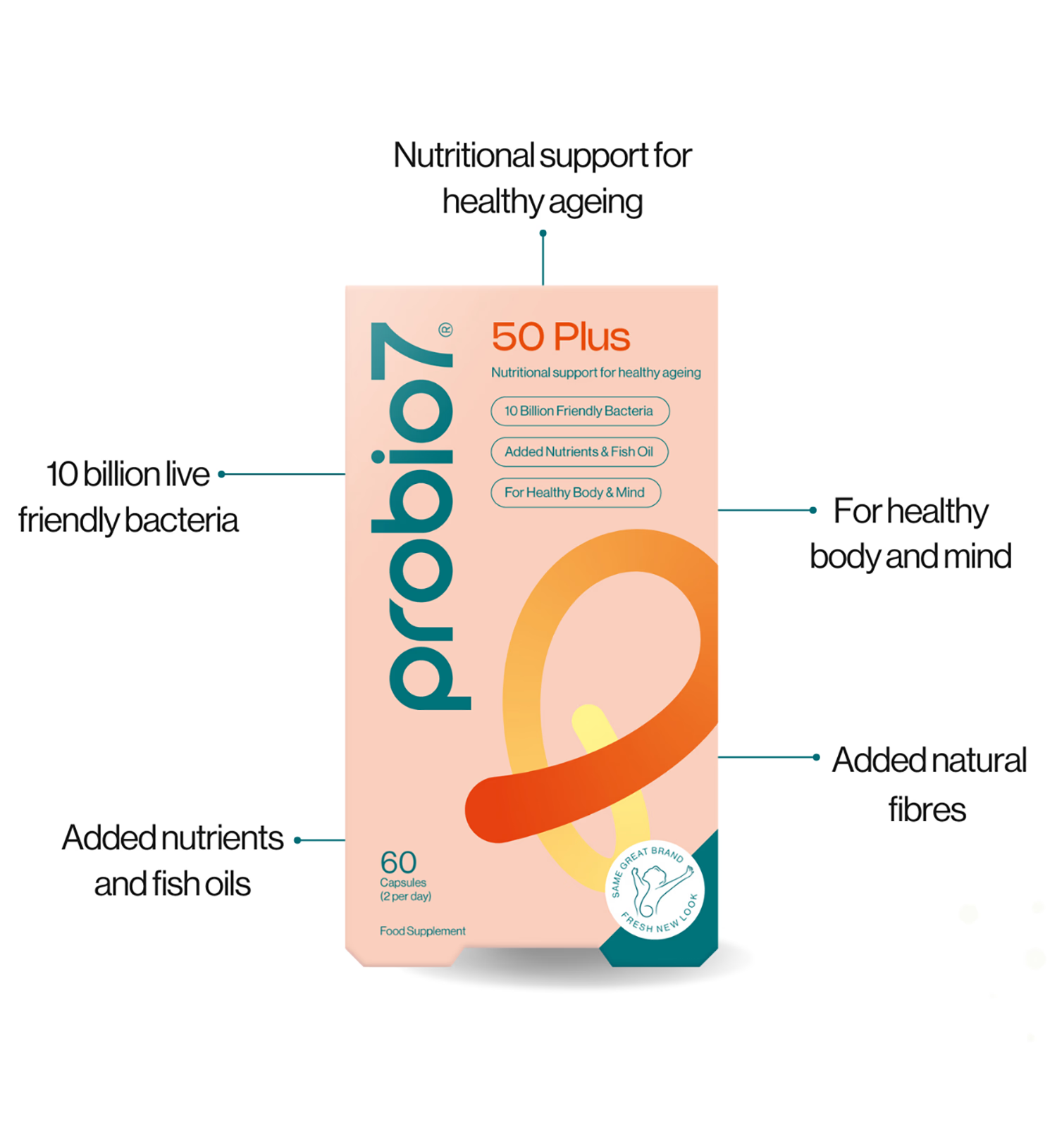 Probio 7 Over 50's 60 Capsules