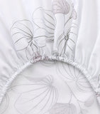 Yves Delorme Floral Orchidee single fitted sheet 90cm x 200cm (British brand)