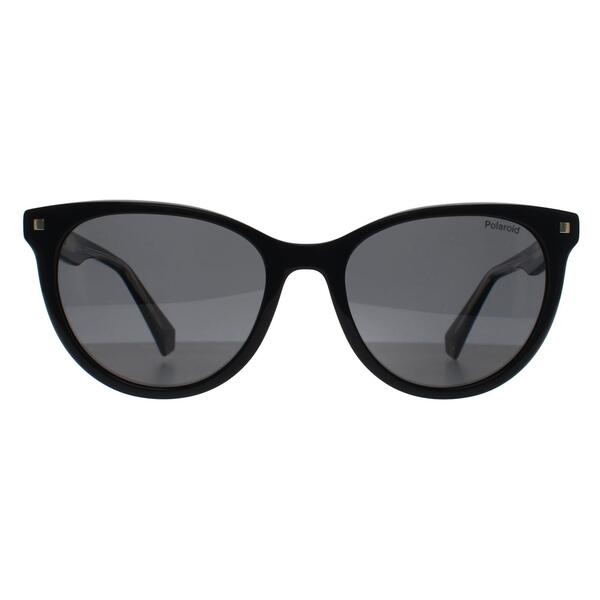 Polaroid PLD 4111/S/X black polarized women sunglasses, imported from the UK